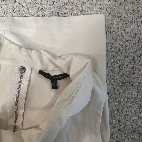 Cynthia Steffe Dress Cowl Neck Dress sz 6 - Picture 5 of 5